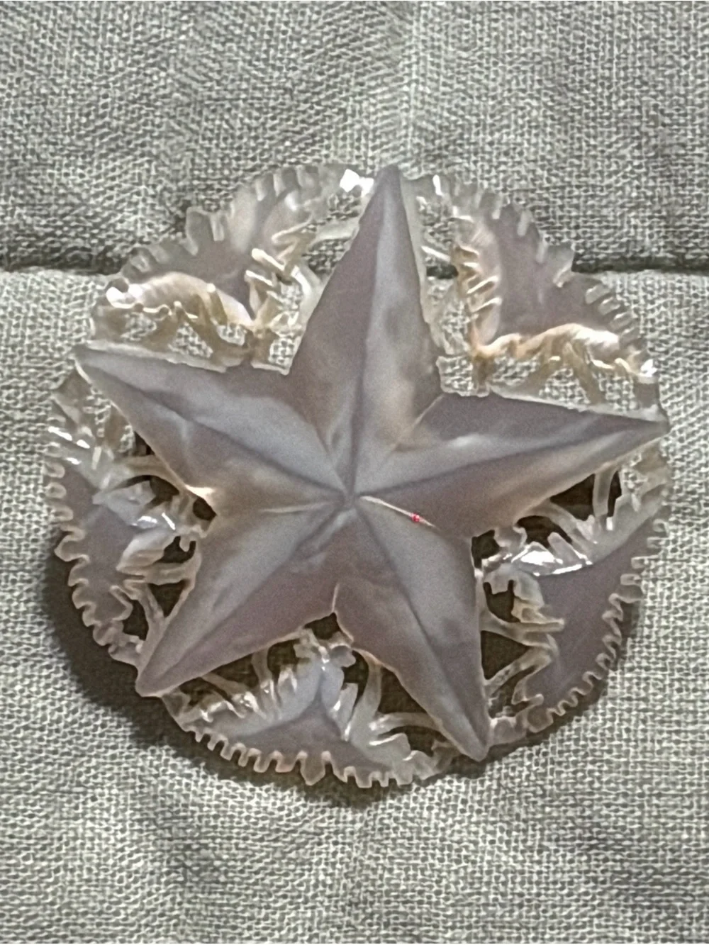 Silver Starburst Metal Wall Accent - Unbranded
